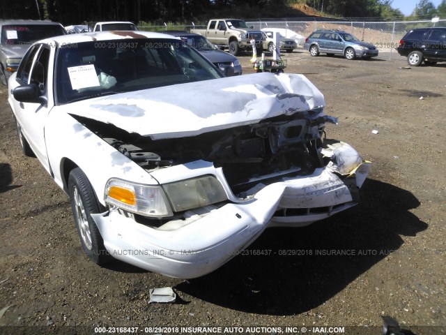 2FAHP71W35X108928 - 2005 FORD CROWN VICTORIA POLICE INTERCEPTOR WHITE photo 6