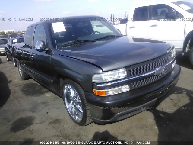 2GCEC19V611315456 - 2001 CHEVROLET SILVERADO C1500 GRAY photo 1