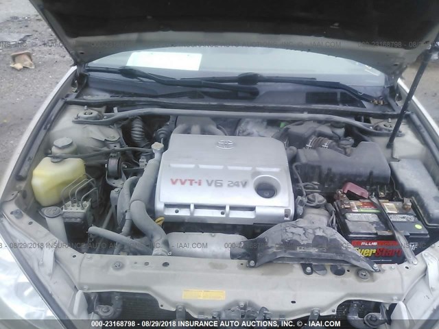 JTDBF32K950163048 - 2005 TOYOTA CAMRY LE/XLE/SE GOLD photo 10