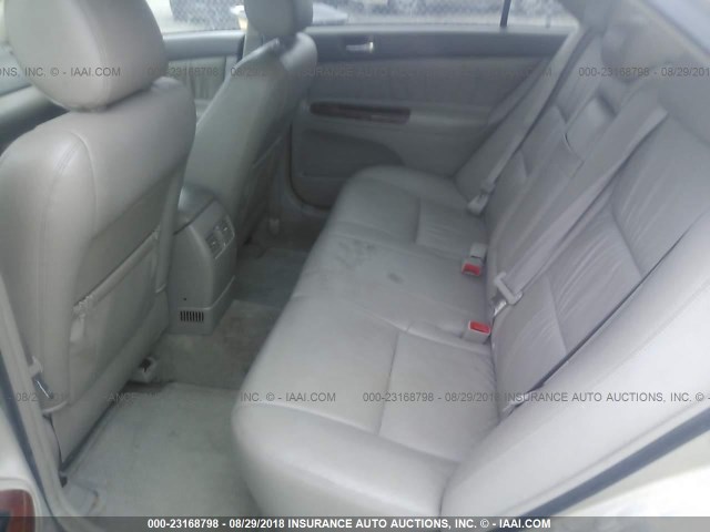 JTDBF32K950163048 - 2005 TOYOTA CAMRY LE/XLE/SE GOLD photo 8