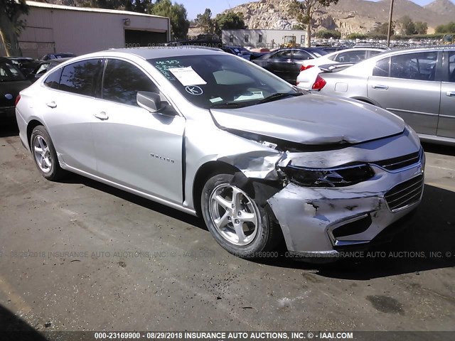 1G1ZB5ST1GF286463 - 2016 CHEVROLET MALIBU LS 银色 照片 1