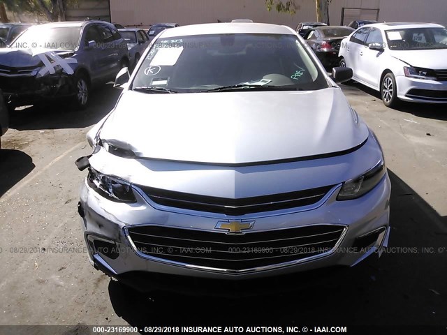 1G1ZB5ST1GF286463 - 2016 CHEVROLET MALIBU LS 银色 照片 6