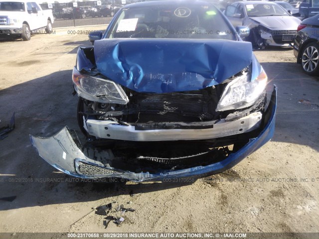 2HGFG3B83FH531192 - 2015 HONDA CIVIC EX BLUE photo 6