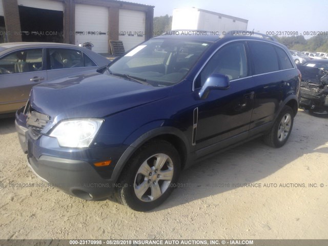 3GNAL2EK0DS561807 - 2013 CHEVROLET CAPTIVA LS 蓝色 照片 2