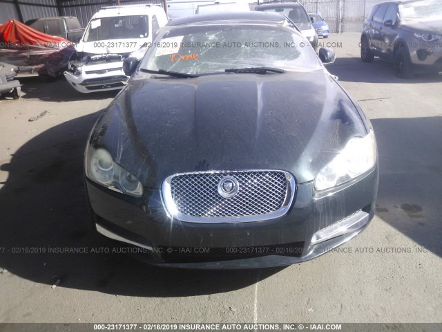 SAJWA06B69HR38424 - 2009 JAGUAR XF PREMIUM LUXURY GREEN photo 6