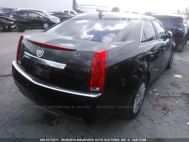 1G6DE5E51C0115122 - 2012 CADILLAC CTS LUXURY COLLECTION BLACK photo 4