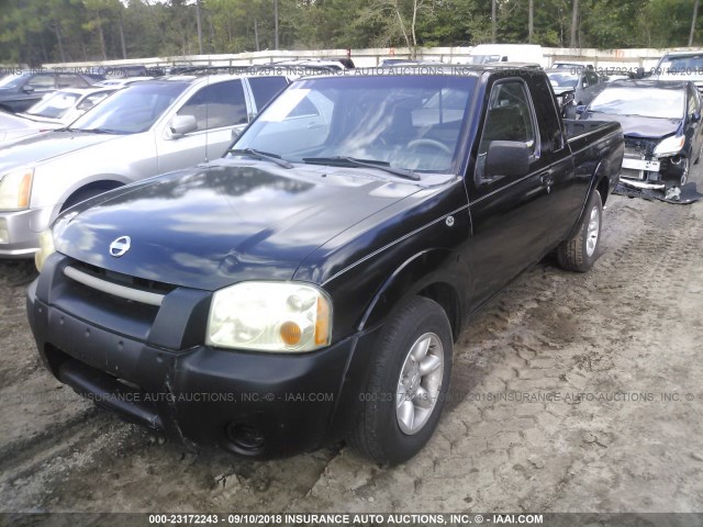 1N6DD26S71C400886 - 2001 NISSAN FRONTIER KING CAB XE BLACK photo 6