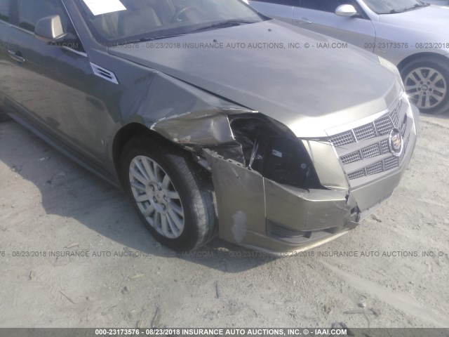 1G6DE5EG1A0104328 - 2010 CADILLAC CTS LUXURY COLLECTION GRAY photo 6