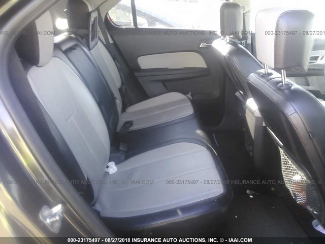 2GNFLHE39F6391000 - 2015 CHEVROLET EQUINOX LTZ GRAY photo 8