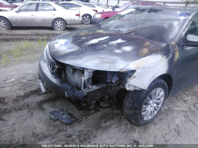 4T4BF1FK7CR196166 - 2012 TOYOTA CAMRY SE/LE/XLE GRAY photo 6