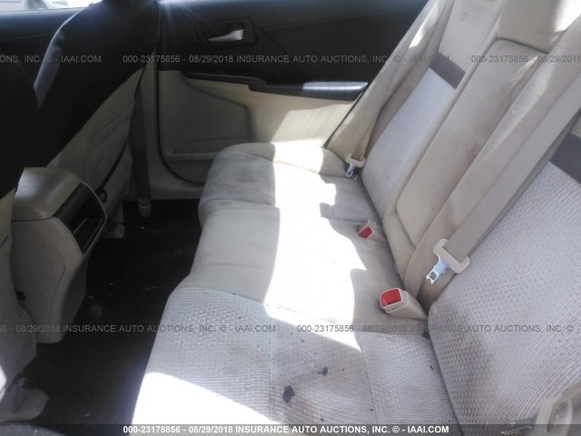 4T4BF1FK7CR196166 - 2012 TOYOTA CAMRY SE/LE/XLE GRAY photo 8