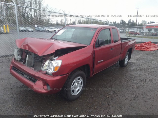 5TETX22N98Z496683 - 2008 TOYOTA TACOMA ACCESS CAB Qırmızı foto 2