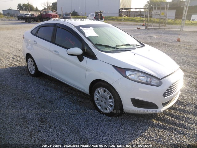 3FADP4AJ6FM215941 - 2015 FORD FIESTA S WHITE photo 1