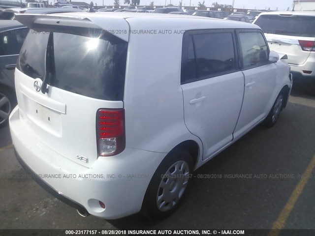 JTLZE4FE6FJ071522 - 2015 TOYOTA SCION XB Ақ фото 4