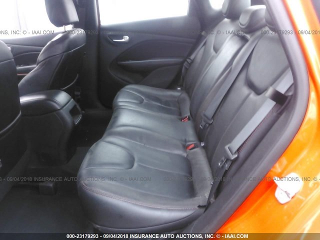 1C3CDFEB5FD243419 - 2015 DODGE DART GT ORANGE photo 8