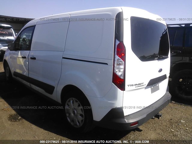 NM0LE7F72F1182683 - 2015 FORD TRANSIT CONNECT XLT WHITE photo 3