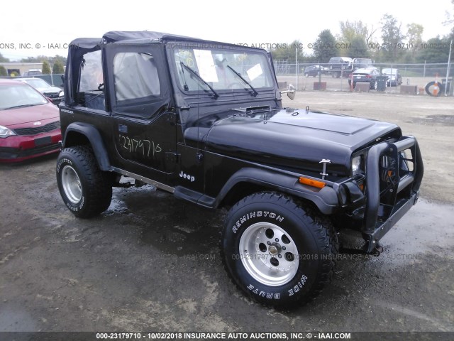 2J4FY29S9NJ561449 - 1992 JEEP WRANGLER / YJ  BLACK photo 1