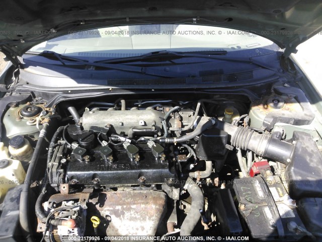 1N4AL11DX3C349758 - 2003 NISSAN ALTIMA S/SL GREEN photo 10