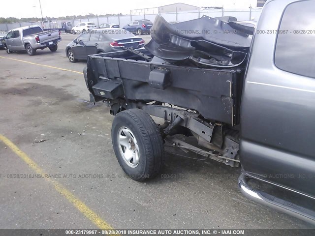 5TFUX4EN1BX004044 - 2011 TOYOTA TACOMA ACCESS CAB ნაცრისფერი ფოტო 6