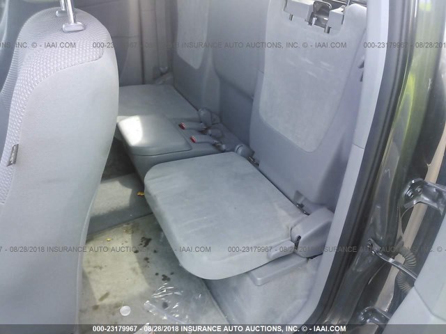 5TFUX4EN1BX004044 - 2011 TOYOTA TACOMA ACCESS CAB ნაცრისფერი ფოტო 8