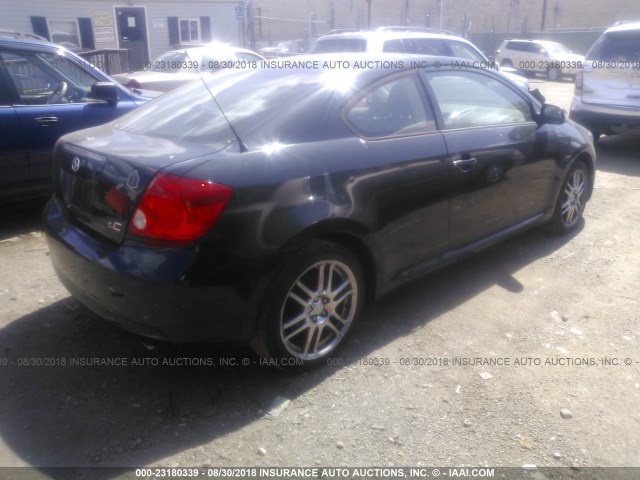 JTKDE177X50033146 - 2005 TOYOTA SCION TC 黑色 照片 4