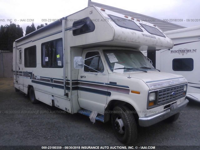 1FDKE30G7MHB06084 - 1992 WINNEBAGO ECONOLINE  WHITE photo 1