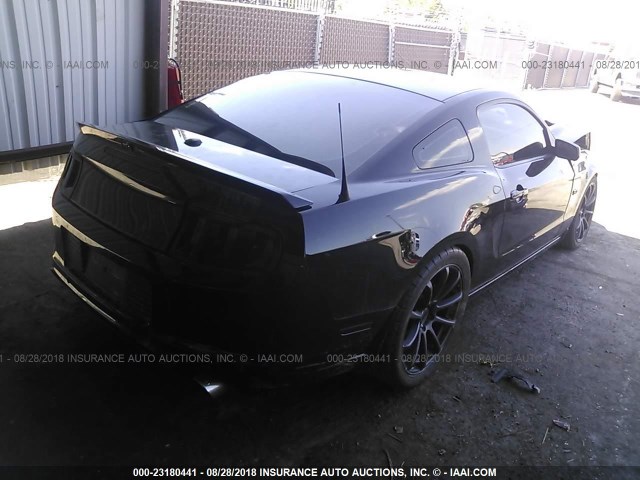 1ZVBP8CF3D5241348 - 2013 FORD MUSTANG GT BLACK photo 4