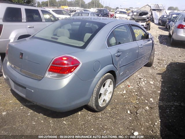 1G8ZS57B58F183050 - 2008 SATURN AURA XE GRAY photo 4