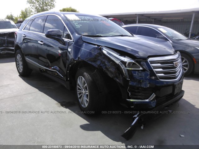 1GYKNBRS8HZ251361 - 2017 CADILLAC XT5 LUXURY BLUE photo 1