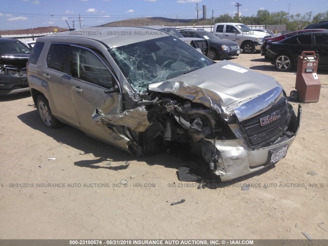 2GKALMEK8F6161066 - 2015 GMC TERRAIN SLE SILVER photo 1