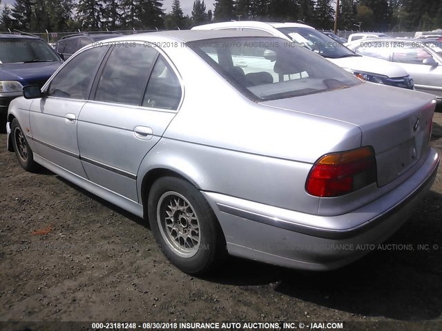 WBADD6325WBW43430 - 1998 BMW 528 I AUTOMATIC SILVER photo 3