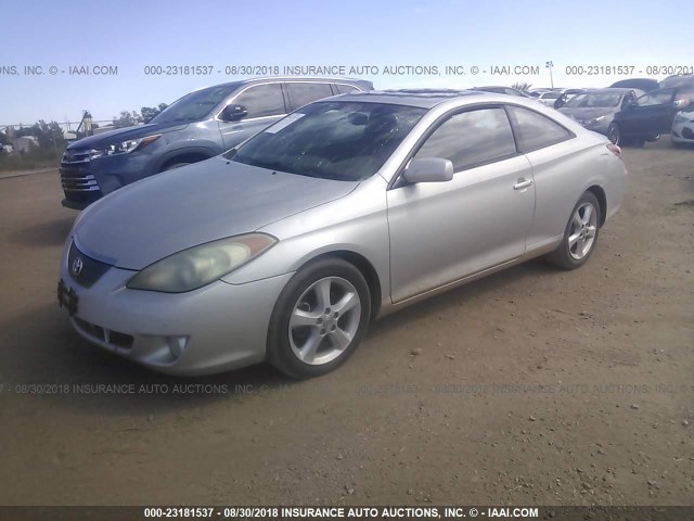 4T1CA30P16U104132 - 2006 TOYOTA CAMRY SOLARA SE/SLE Gümüş foto 2