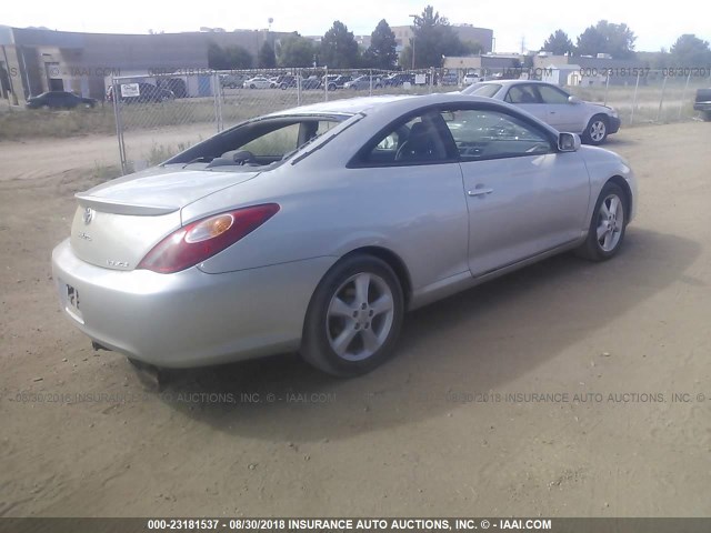 4T1CA30P16U104132 - 2006 TOYOTA CAMRY SOLARA SE/SLE Gümüş foto 4