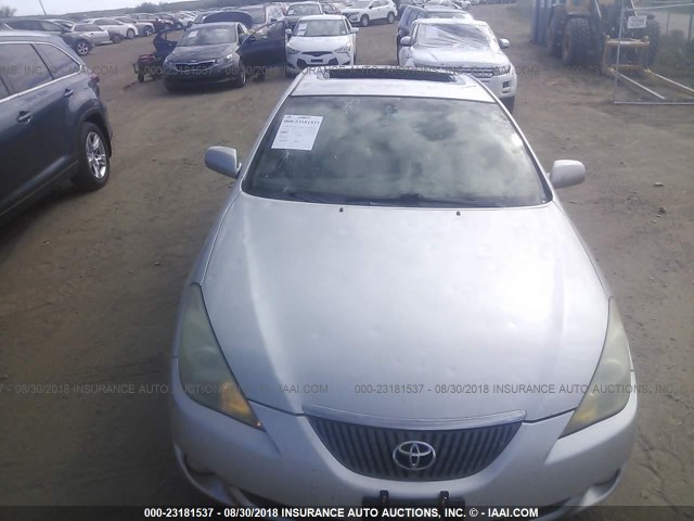 4T1CA30P16U104132 - 2006 TOYOTA CAMRY SOLARA SE/SLE Gümüş foto 6