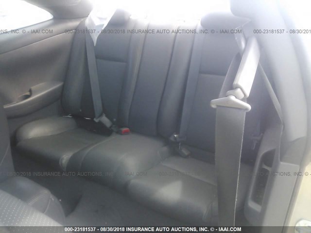 4T1CA30P16U104132 - 2006 TOYOTA CAMRY SOLARA SE/SLE Gümüş foto 8