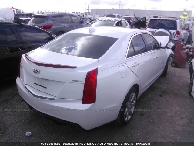 1G6AA5RX2G0102024 - 2016 CADILLAC ATS WHITE photo 4