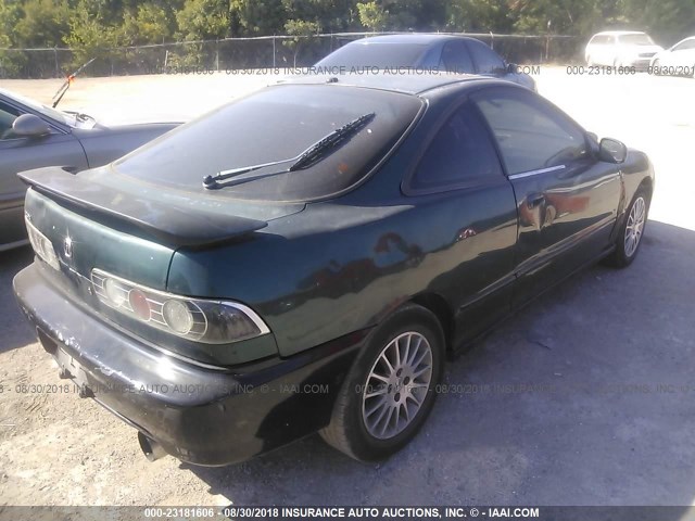 JH4DC436XXS002951 - 1999 ACURA INTEGRA GS GREEN photo 4