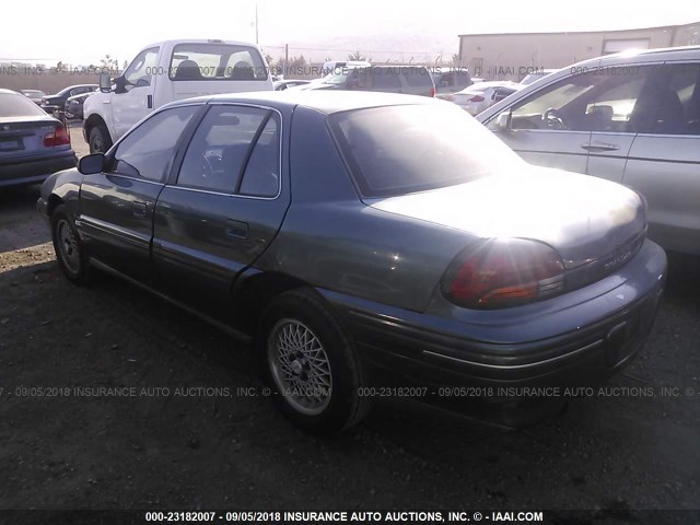 1G2NE52T5VM550942 - 1997 PONTIAC GRAND AM SE TEAL photo 3