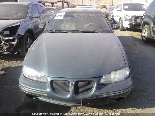 1G2NE52T5VM550942 - 1997 PONTIAC GRAND AM SE TEAL photo 6