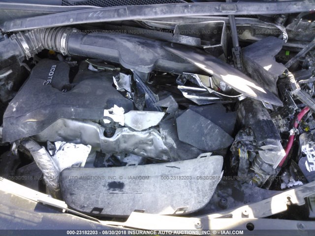 1G11B5SL1EF277658 - 2014 CHEVROLET MALIBU LS ნაცრისფერი ფოტო 10