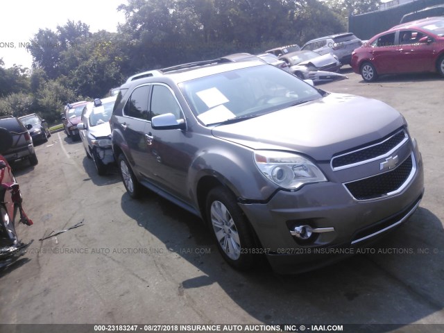 2CNFLGEY4A6241699 - 2010 CHEVROLET EQUINOX LTZ TAN photo 1