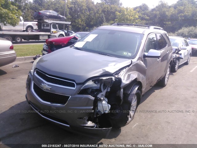 2CNFLGEY4A6241699 - 2010 CHEVROLET EQUINOX LTZ TAN photo 6