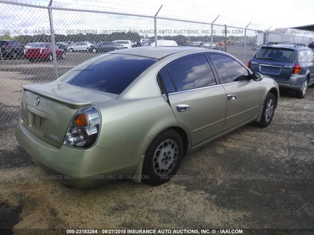 1N4AL11E92C114307 - 2002 NISSAN ALTIMA S/SL GOLD photo 4