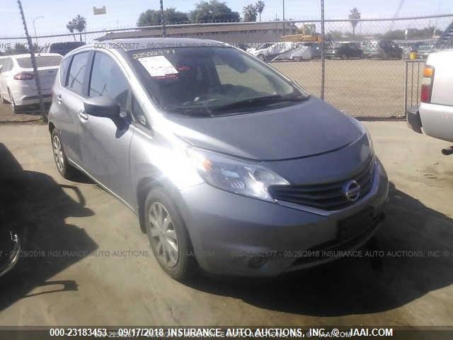 3N1CE2CP3FL410275 - 2015 NISSAN VERSA NOTE S/S PLUS/SV/SL/SR GRAY photo 1