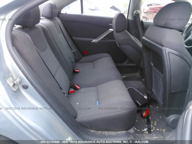 1G2ZF57B684135325 - 2008 PONTIAC G6 VALUE LEADER/BASE BLUE photo 8