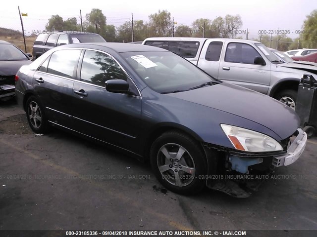 JHMCN36455C018279 - 2005 HONDA ACCORD HYBRID GRAY photo 1