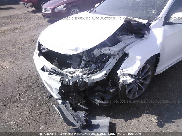 1HGCR2F53FA211926 - 2015 HONDA ACCORD SPORT WHITE photo 6