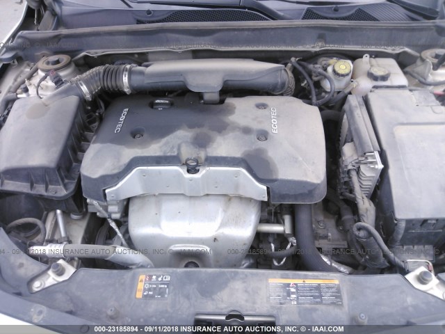 1G11C5SL5EF173977 - 2014 CHEVROLET MALIBU 1LT 金色 照片 10