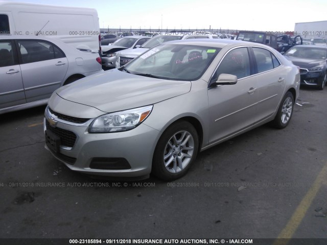 1G11C5SL5EF173977 - 2014 CHEVROLET MALIBU 1LT 金色 照片 2