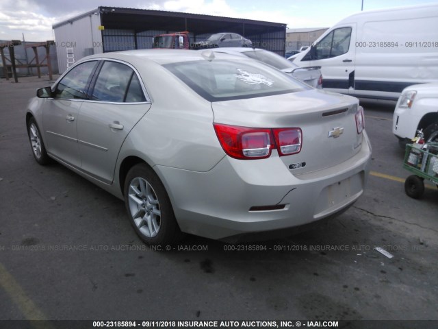 1G11C5SL5EF173977 - 2014 CHEVROLET MALIBU 1LT 金色 照片 3